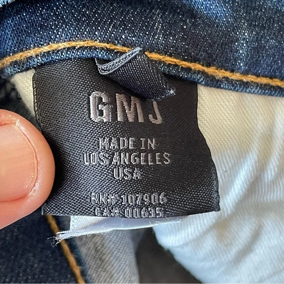 Hudson Georgia May Jagger GMJ Skinny Stretch Jeans Size 32 - Picture 13 of 15